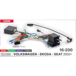 Carav 16-200: CAN-HiWorld  Volkswagen, Skoda 2002+