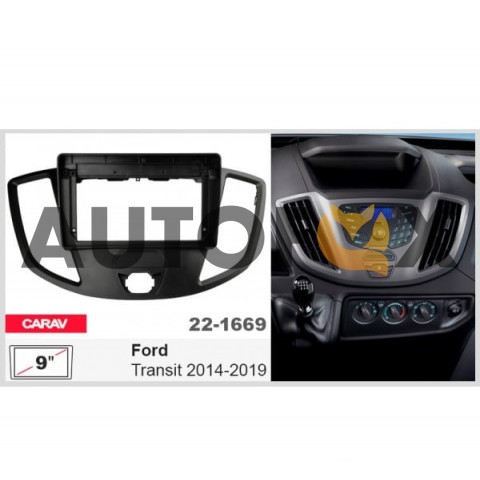 Carav 22-1669: 9" Ford Transit 2014-2019