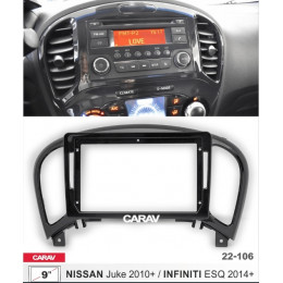 Carav 22-106: 9" NISSAN Juke 2010-2019/ INFINITI ESQ 2014+