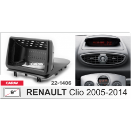 Carav 22-1406: 9" RENAULT Clio 2005-2014