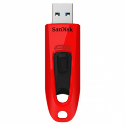 USB флэш-диск 3.0 32GB  SanDisk Ultra красный