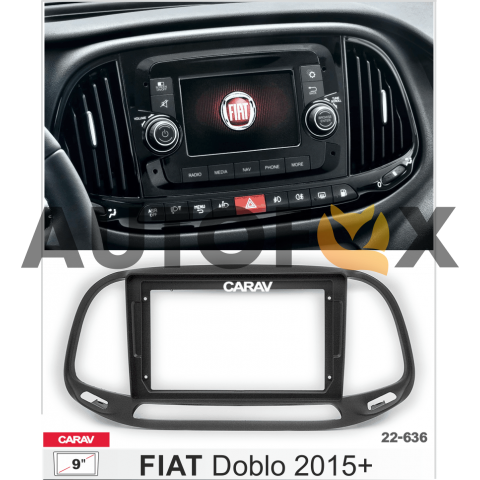 Carav 22-636: 9" FIAT Doblo 2015+