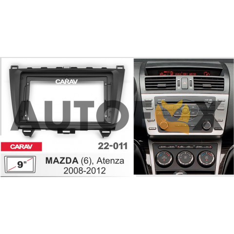 Carav 22-011: 9" MAZDA  (6), Atenza 2008-2012