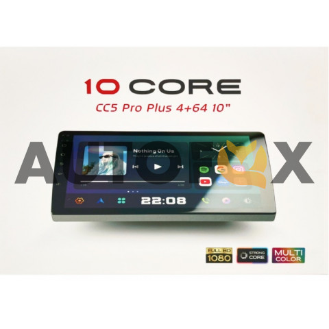 10 CORE CC5 PRO PLUS "10" 4+64GB 4G\CarPlay\10Ядер процессор