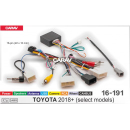 Carav16-191: CAN-HiWorld TOYOTA 2018+