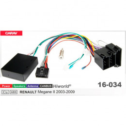 Carav 16-034: CAN-HiWorld RENAULT Megane 2002-2009