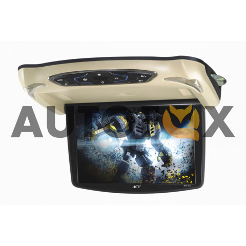 ACV AVM-7013BG+GR+BL 13.3"дисплей потолочный (16:9/SD/USB/DVD/IR/FM/смен накладки