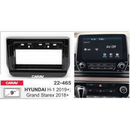 Carav 22-465: 9" HYUNDAI H-1 2019+; Grand Starex 2018+